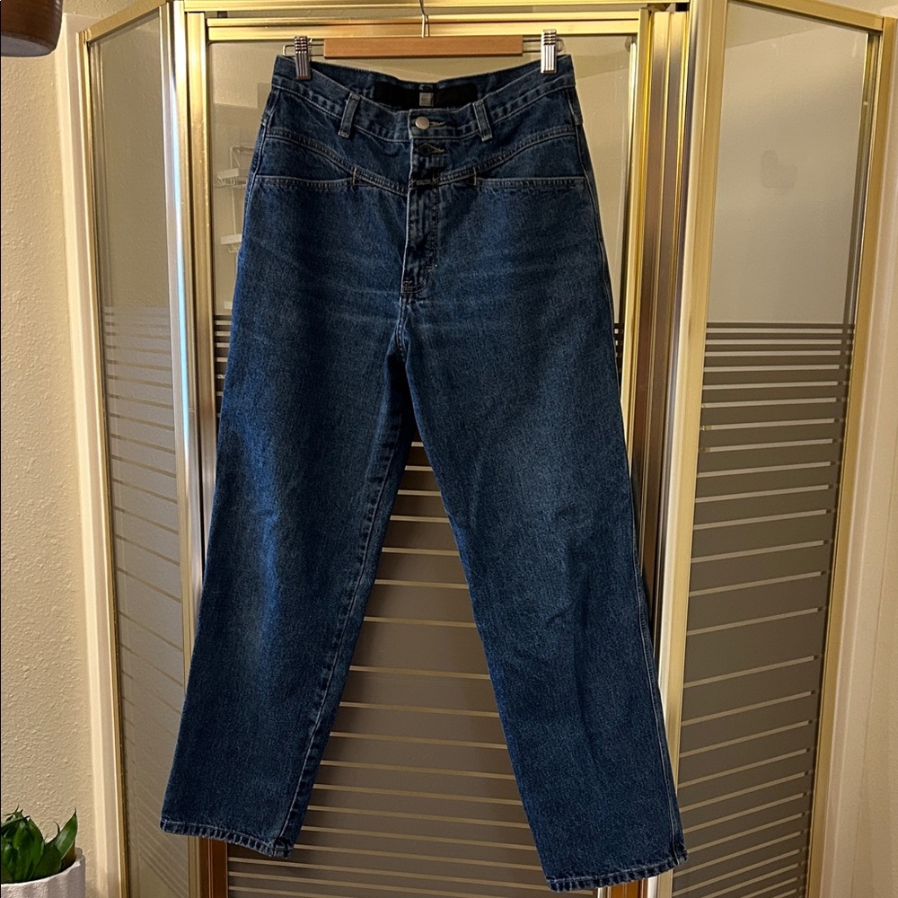 Marithe Francois Girbaud Dark Blue Denim